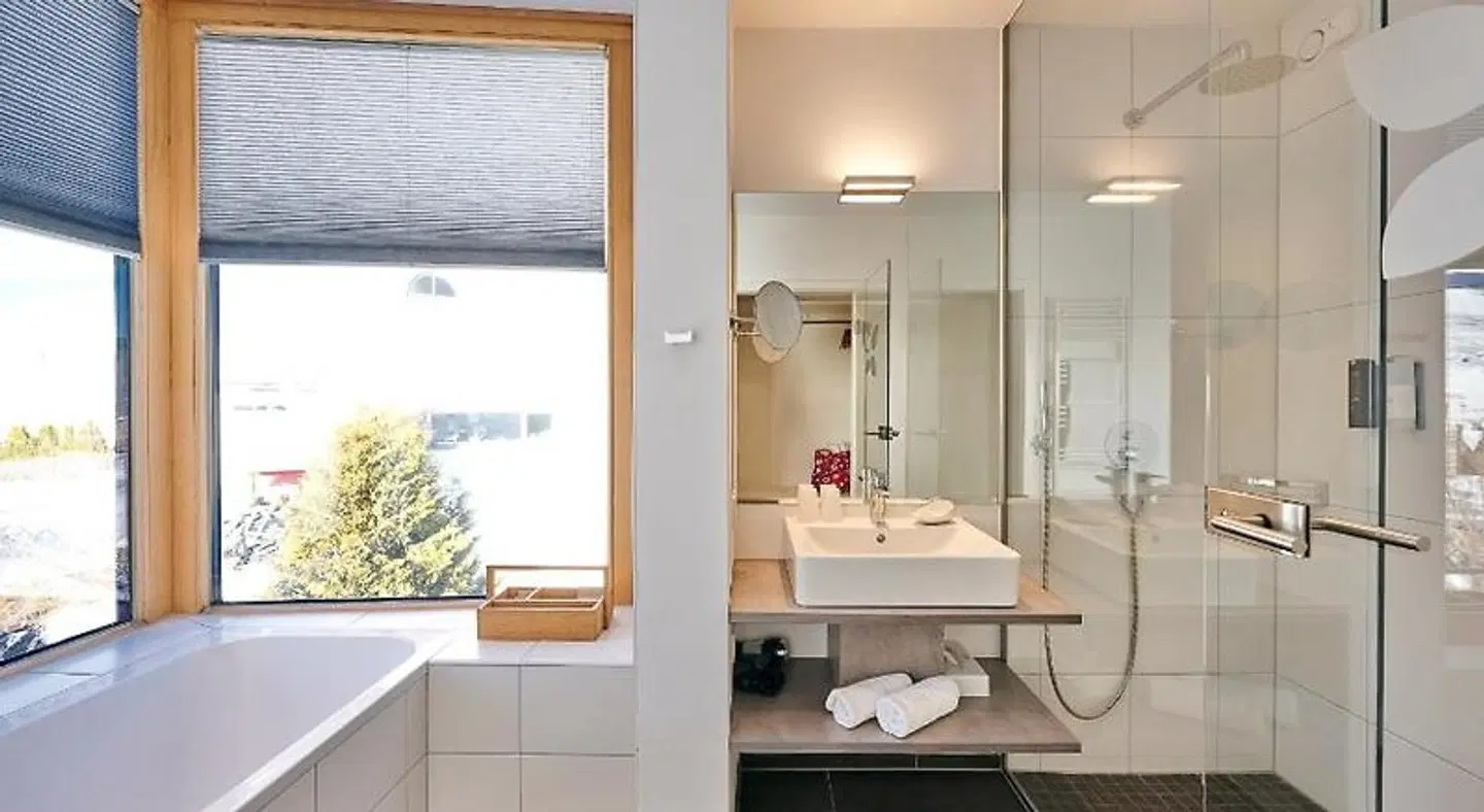 Genuss- & Aktivhotel Sonnenburg Badezimmer