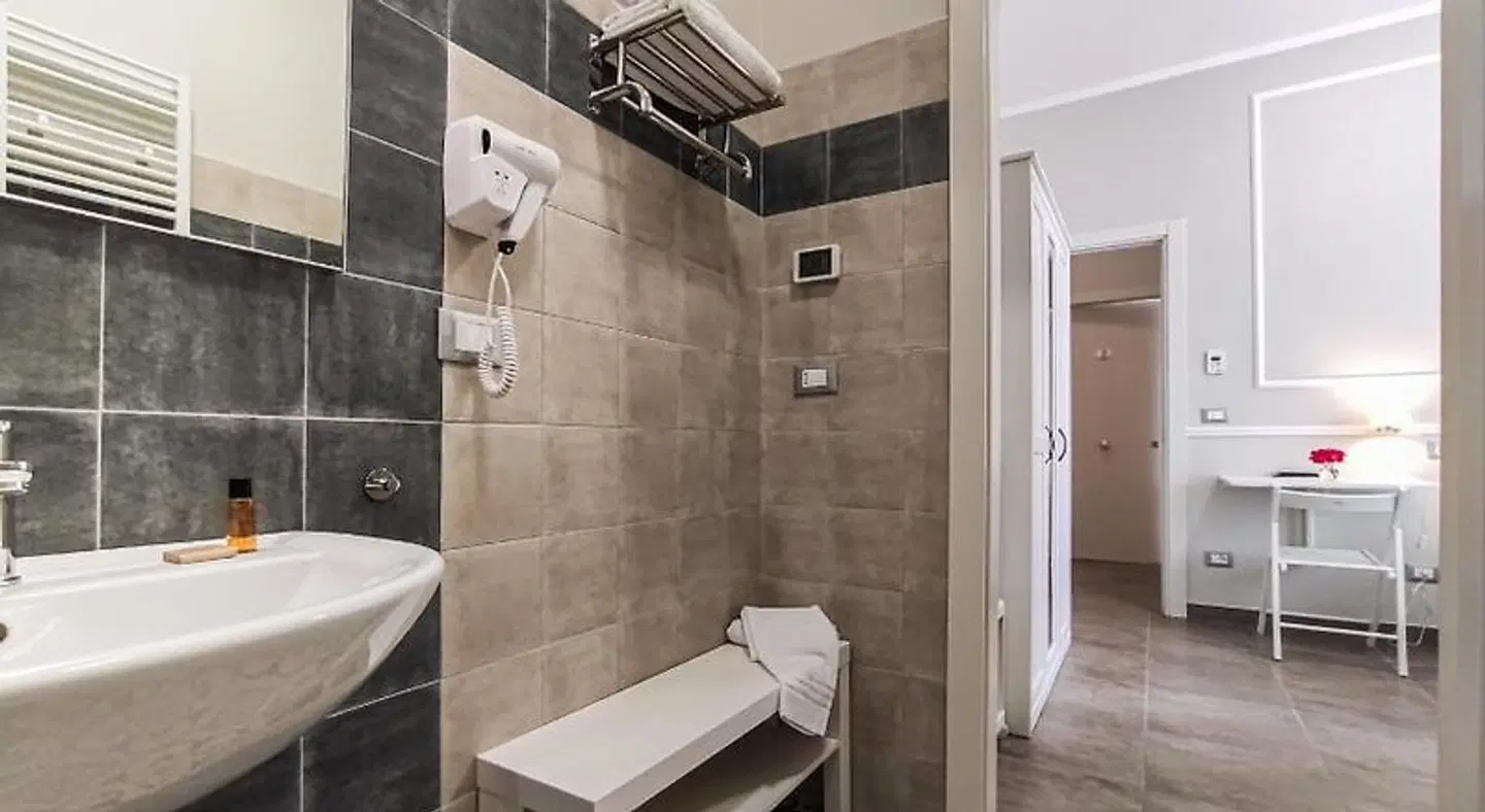 La Dama Room&Breakfast Badezimmer