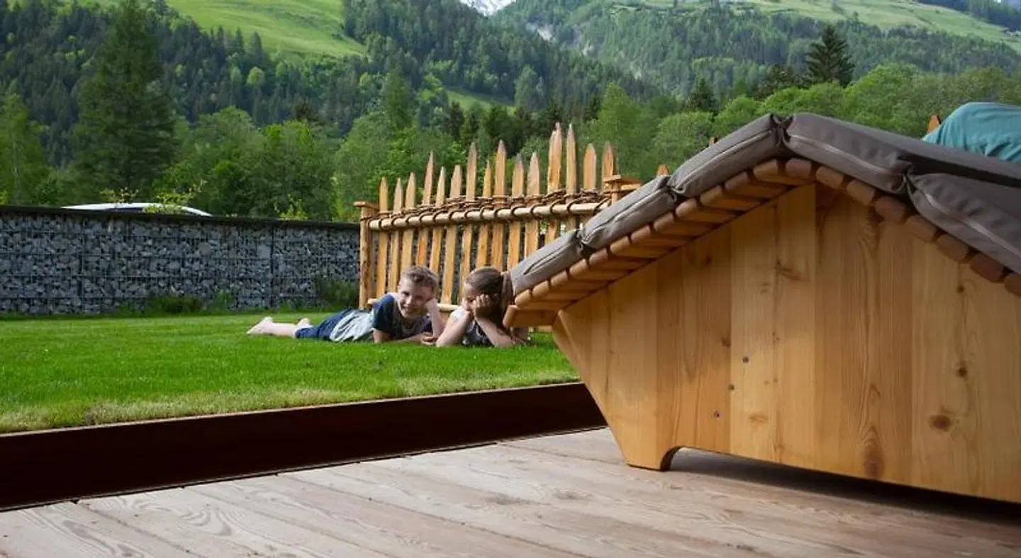 Aurina Lodges Terrasse