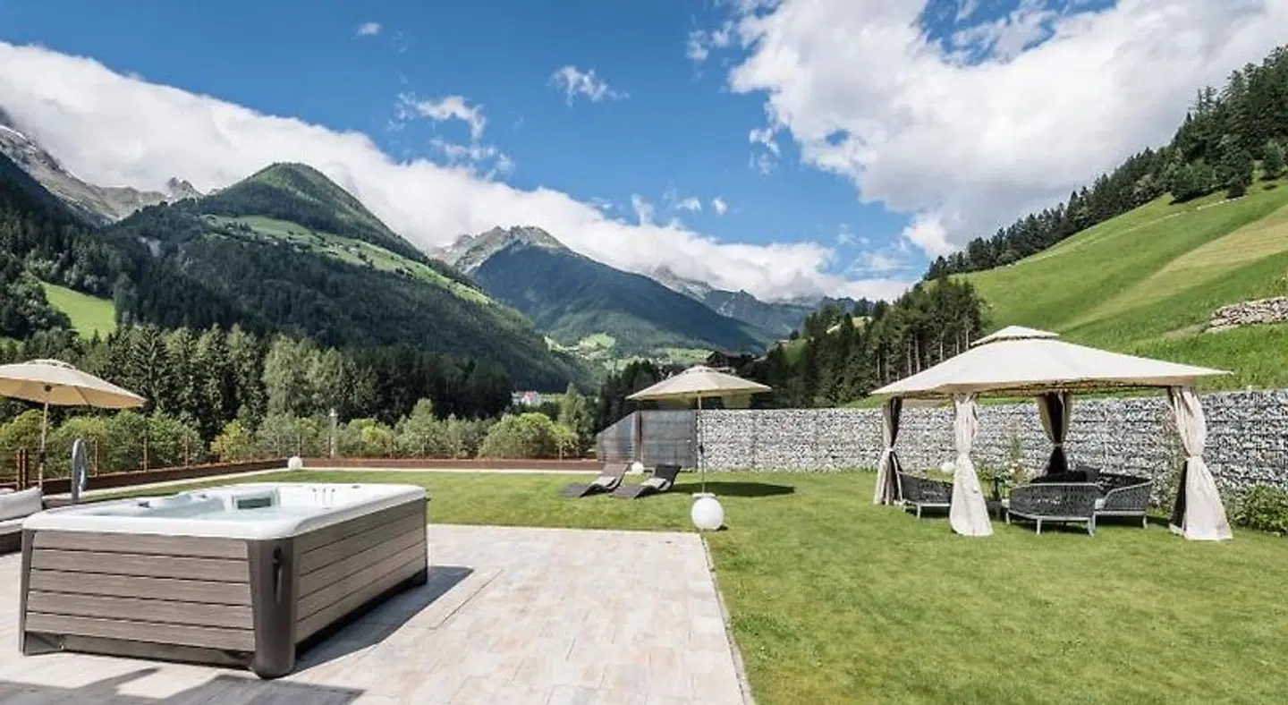 Aurina Lodges Garten