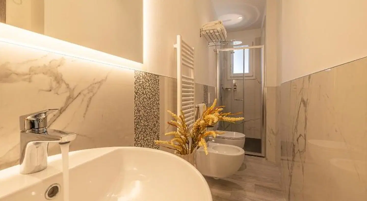 Romagna Suite Hotel Badezimmer