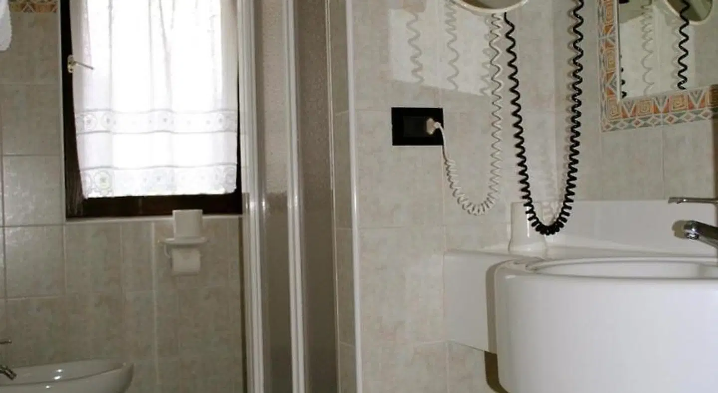 Albergo Venezia Badezimmer