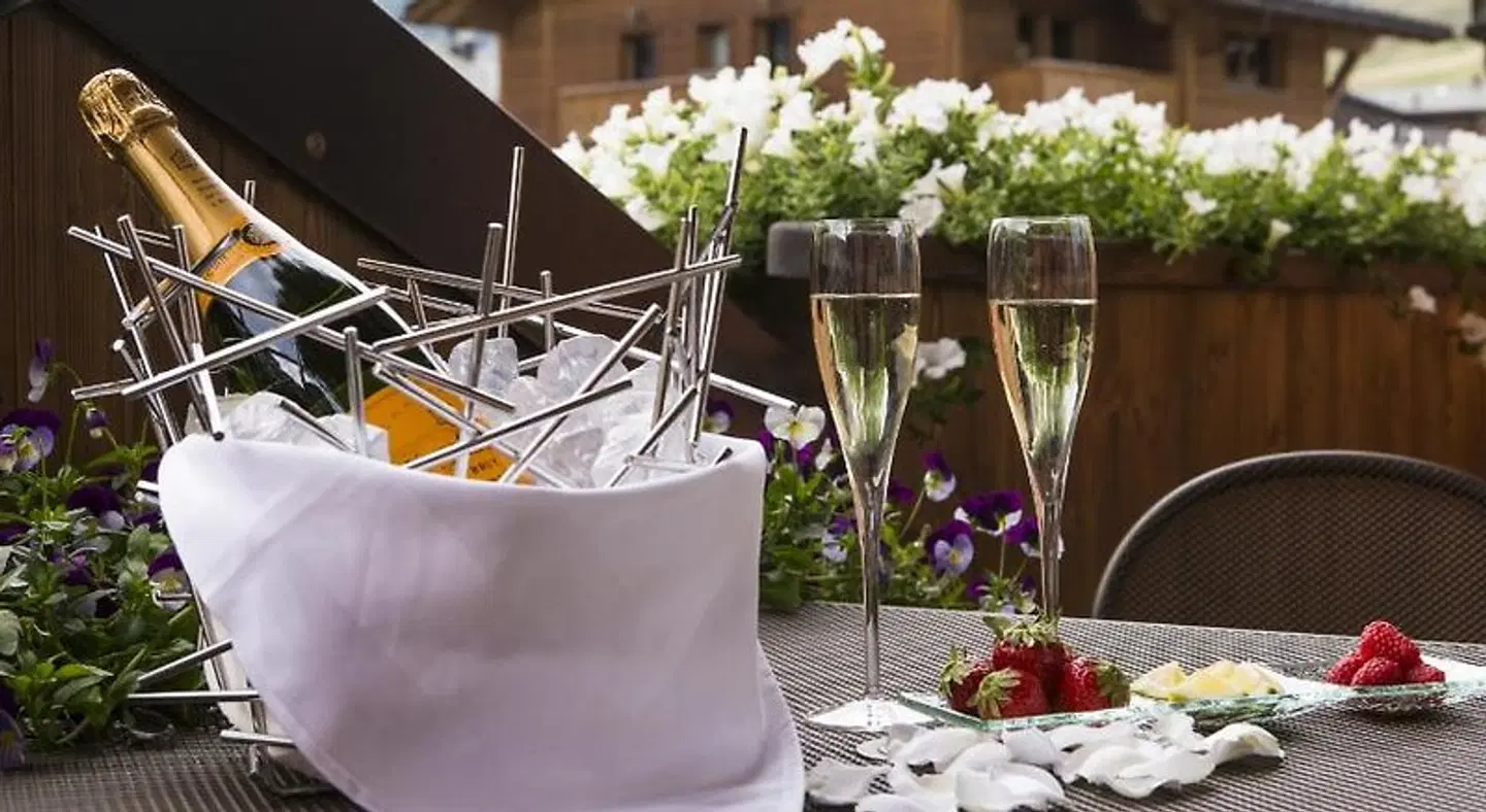 B&B The King Terrasse