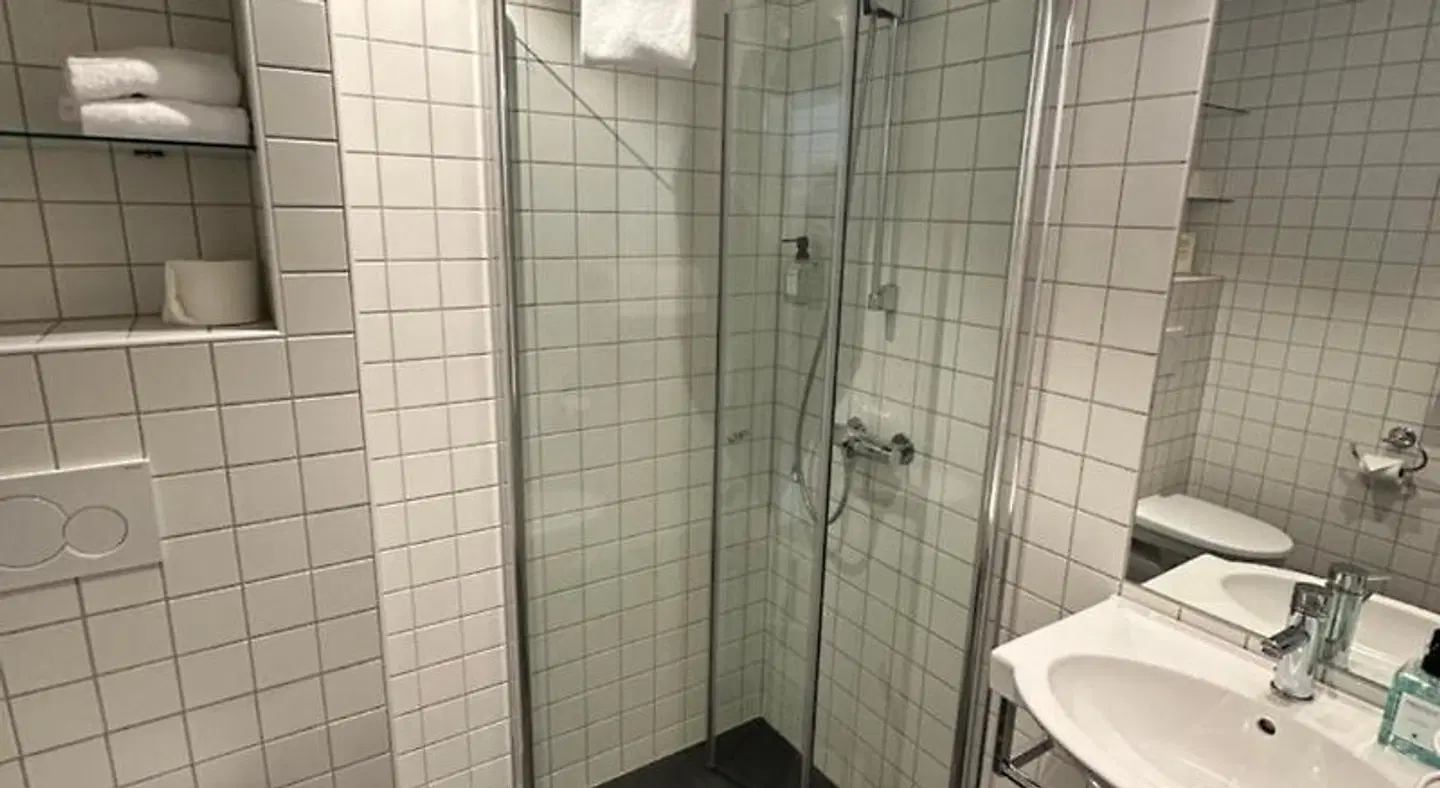 Hofslund Fjord Hotel Badezimmer