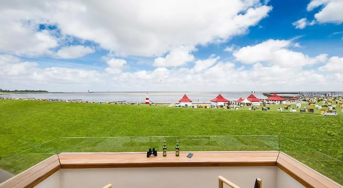 SEASIDE APARTMENTS AUSTERNBANK Terrasse