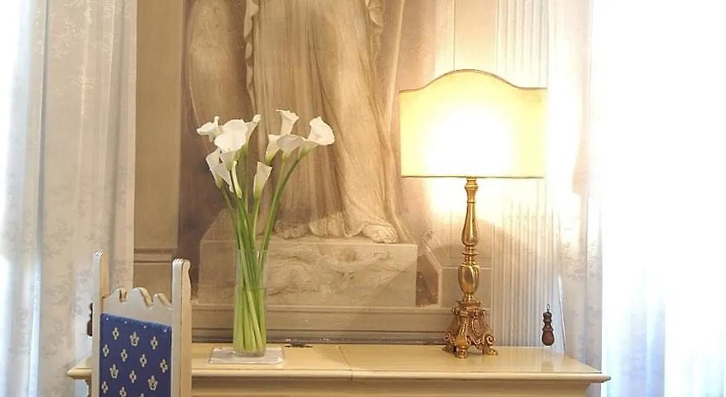 Hotel Martelli Badezimmer