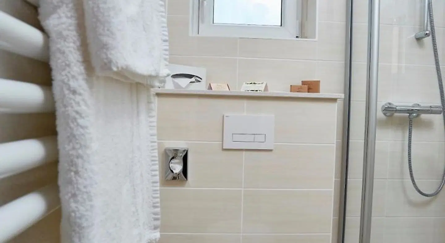 Voss das Schokoladenhotel Badezimmer