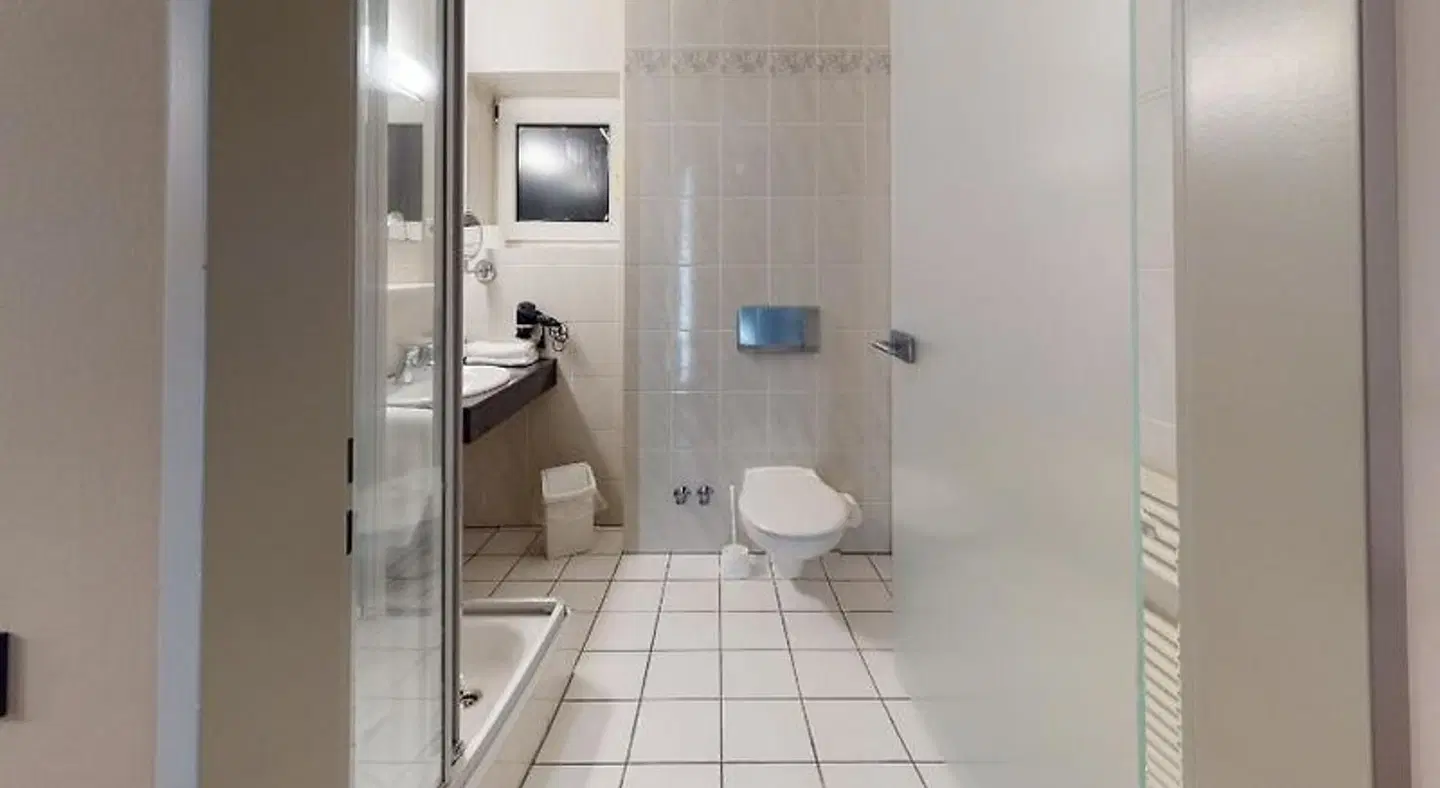 Voss das Schokoladenhotel Badezimmer