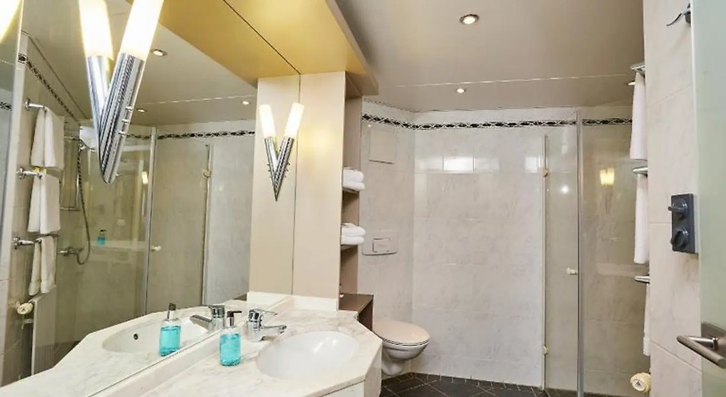 Voss das Schokoladenhotel Badezimmer