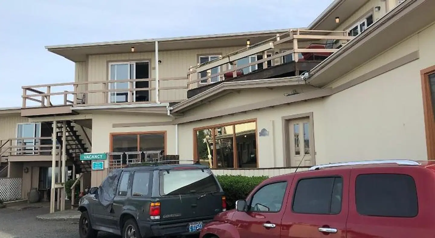 Webb's Scenic Surf Terrasse