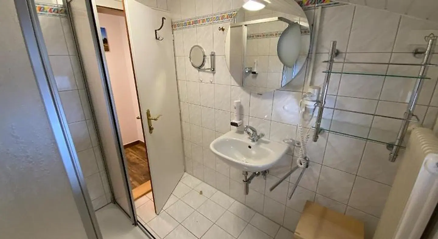 Panoramagasthof Kristberg Badezimmer