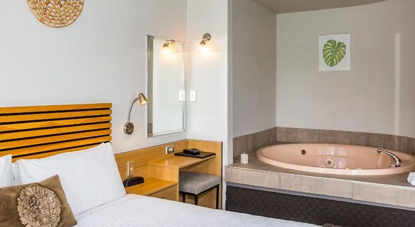 Clearwater Motor Lodge Badezimmer
