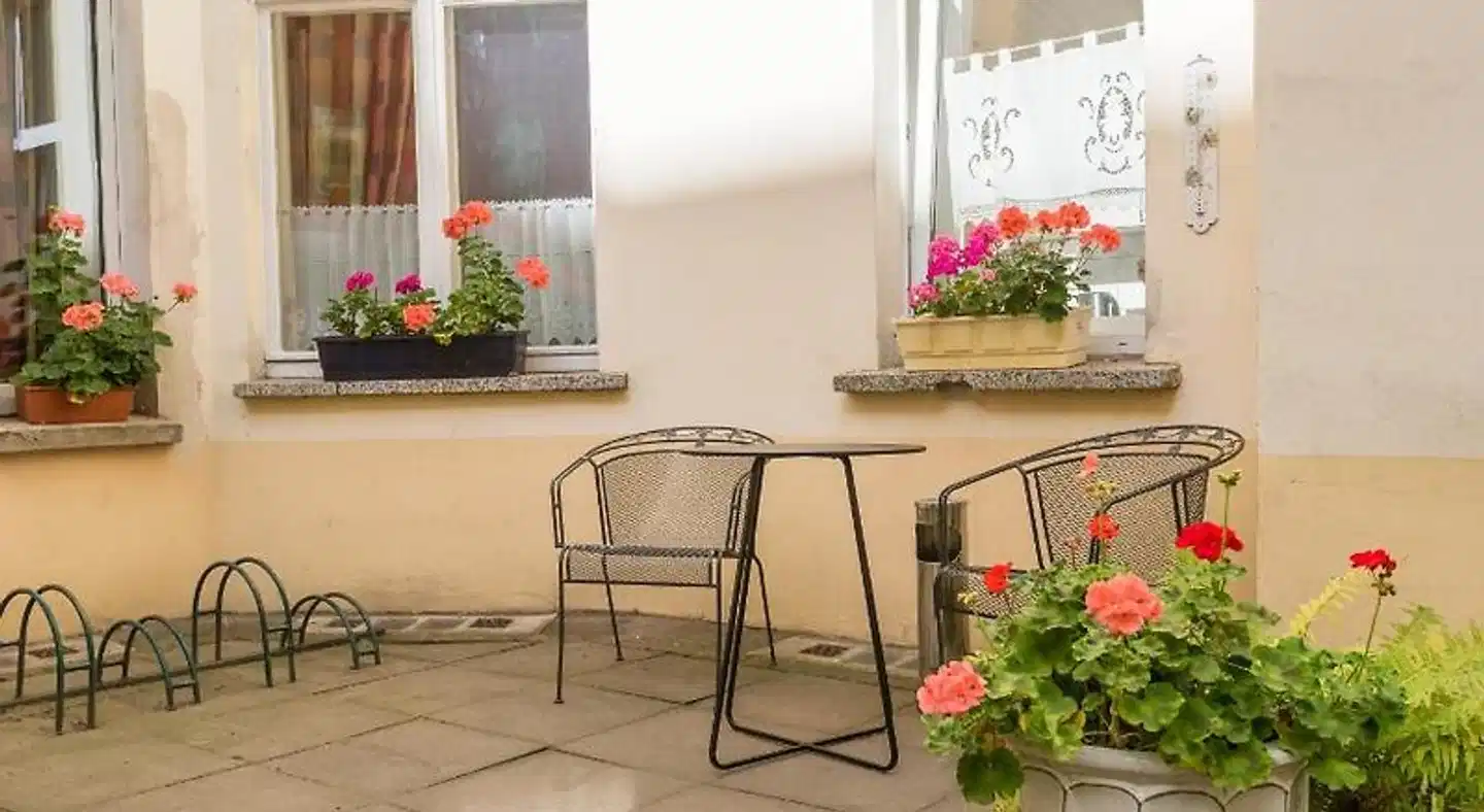 Pension Prenzlberg Terrasse