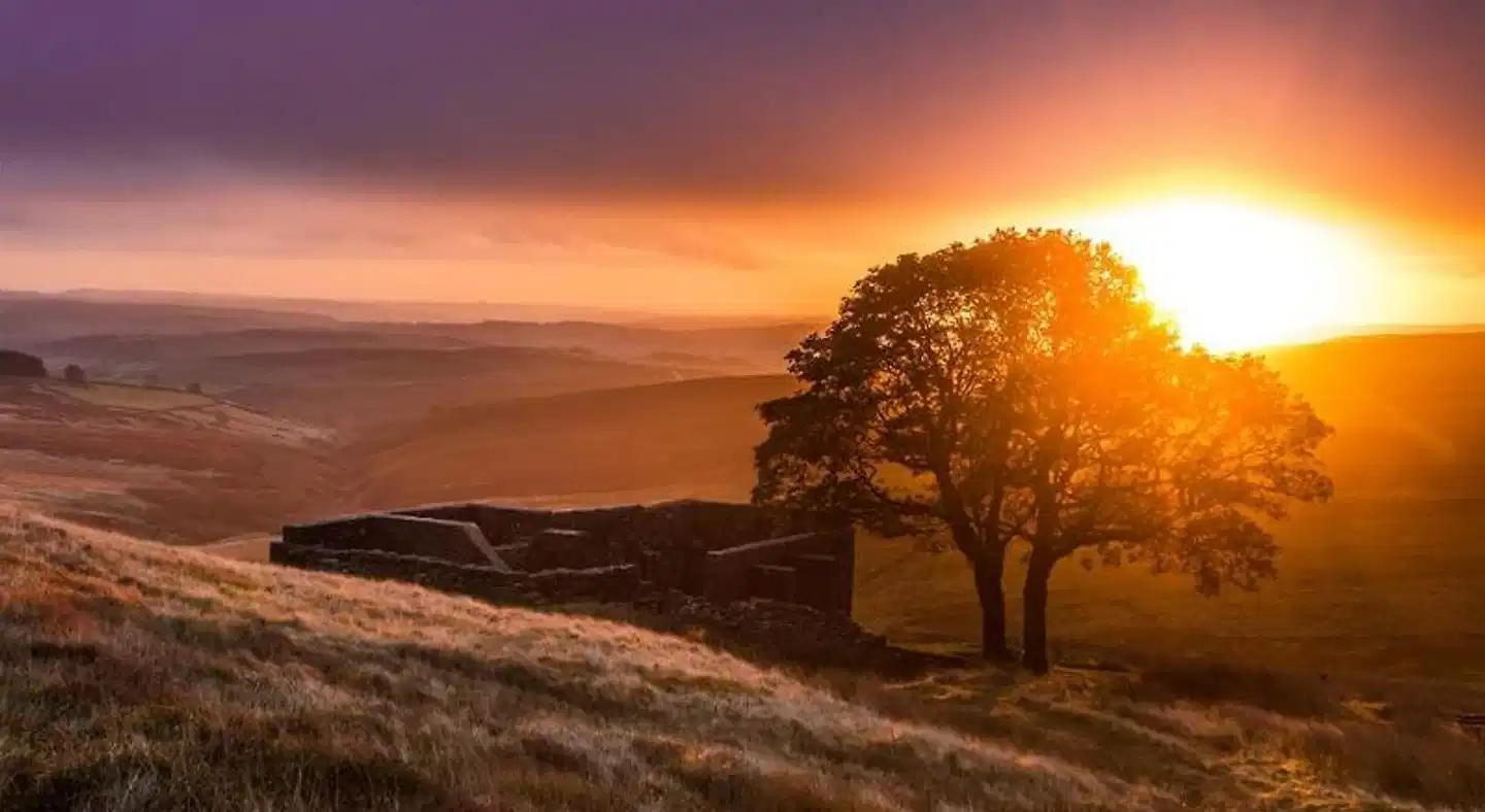 The Fleece Inn Landschaft