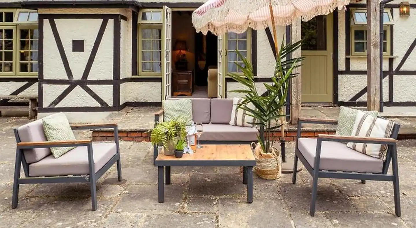 High Corner Inn Terrasse