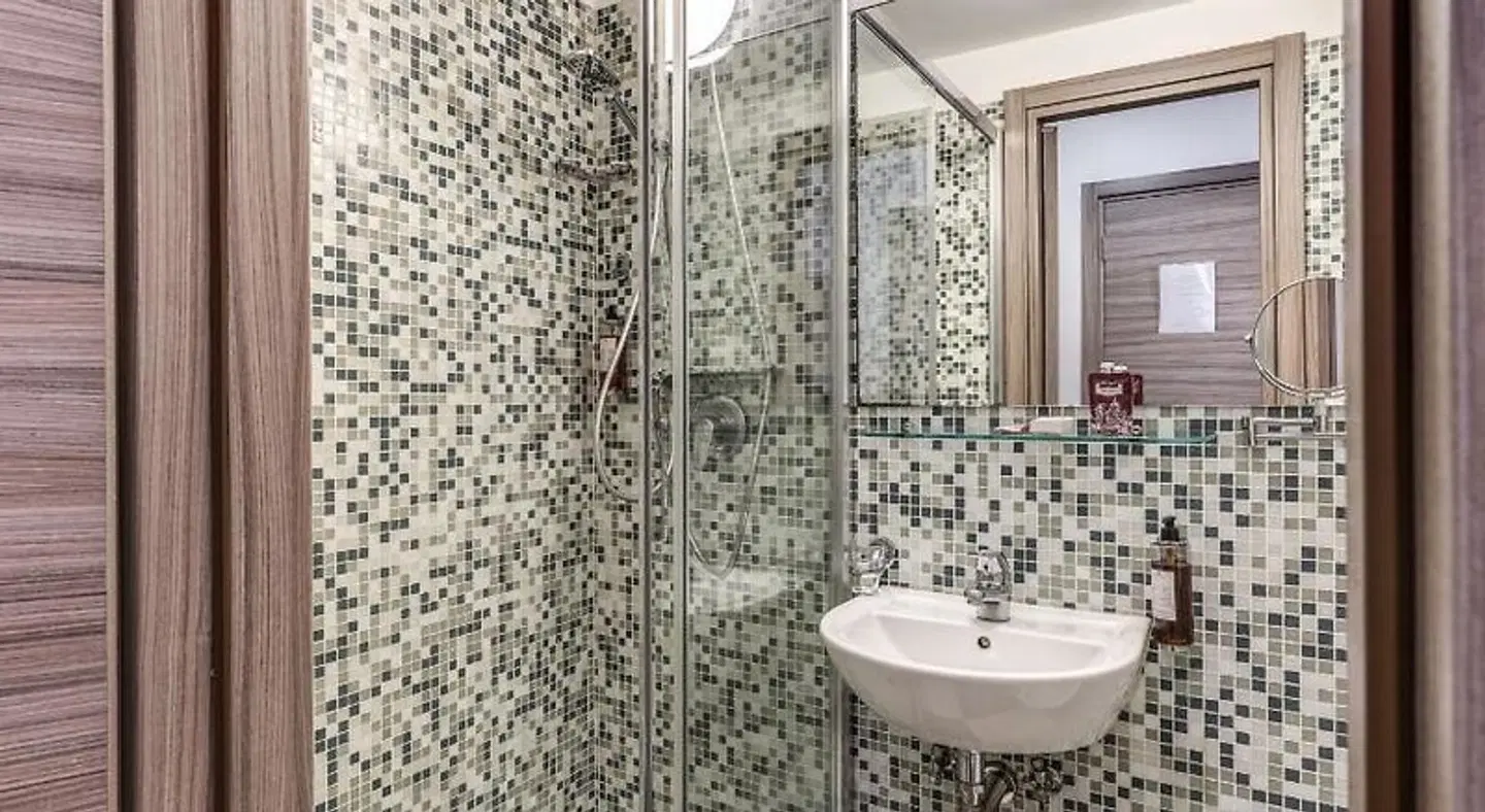 Hotel Centro Cavour Badezimmer