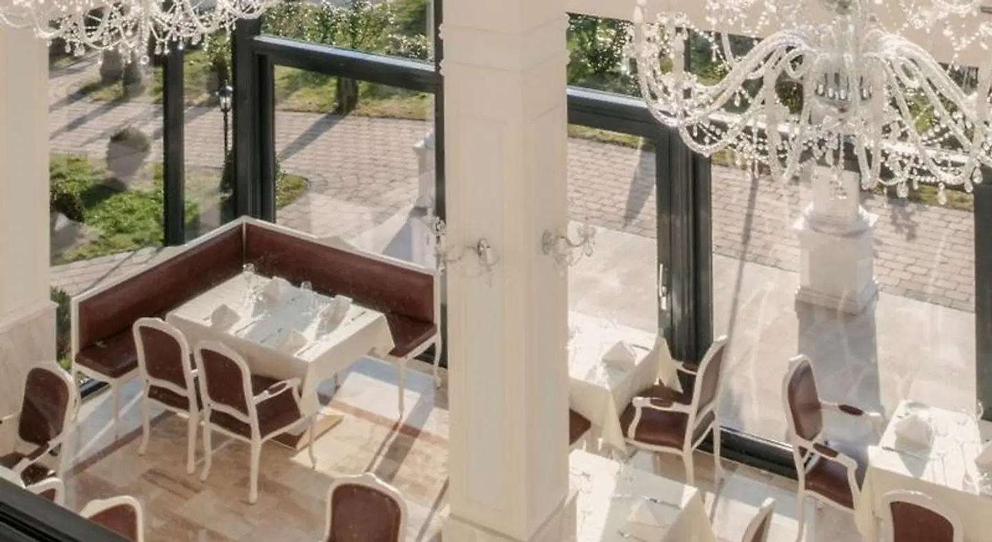Grand Hotel Palladium Badezimmer