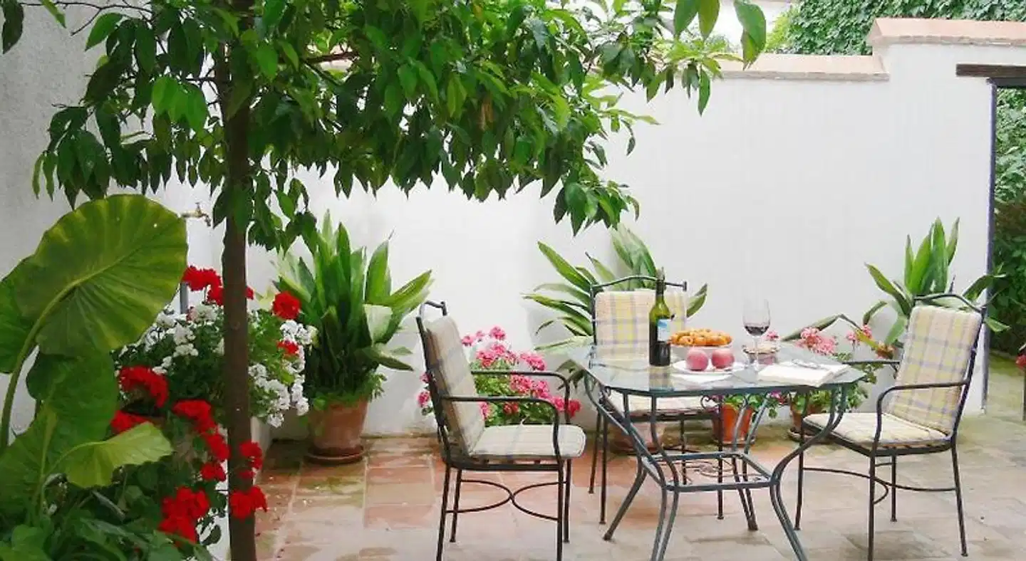 La Casita del Corralon Terrasse