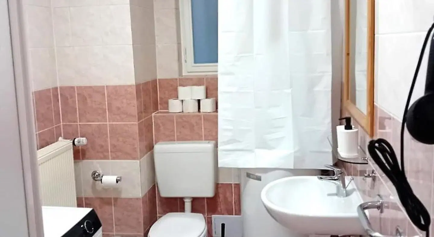 City Castle Apartment Badezimmer