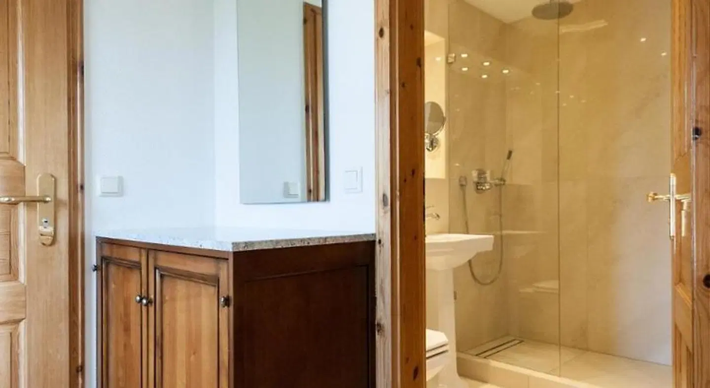 Strandhotel Strande Badezimmer