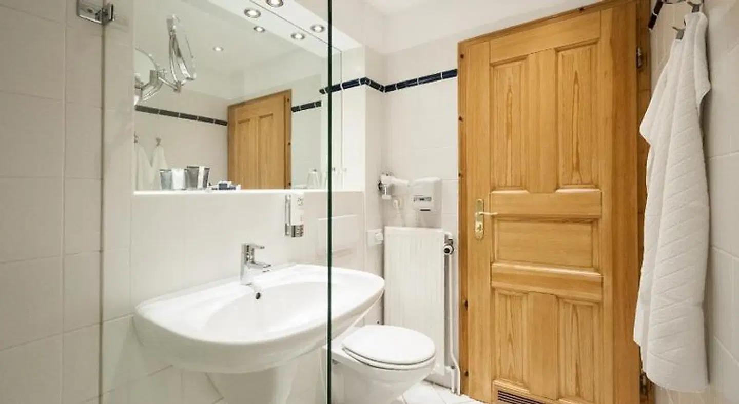 Strandhotel Strande Badezimmer