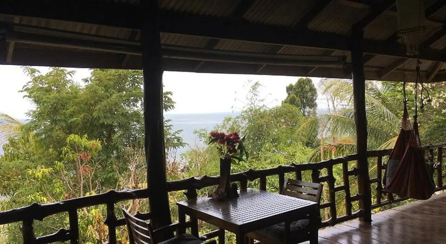 Oon Lee Bungalows Terrasse