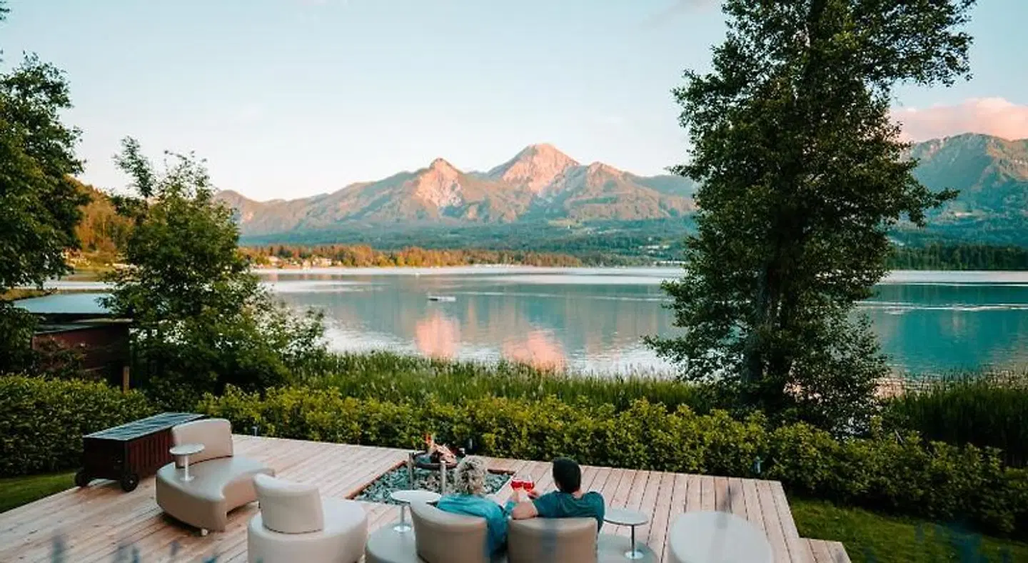 Apartments am See Domenig Terrasse