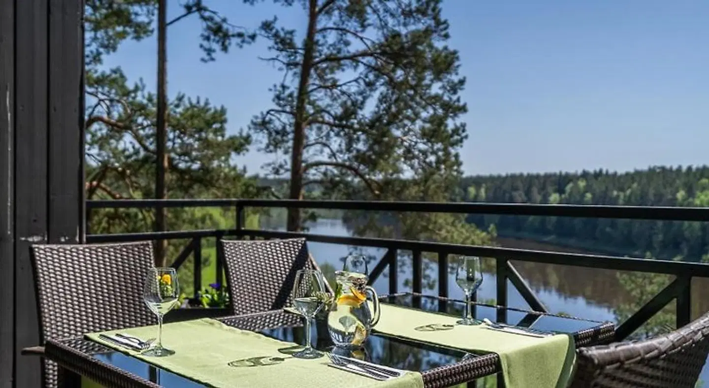 Seklytele apartments Terrasse