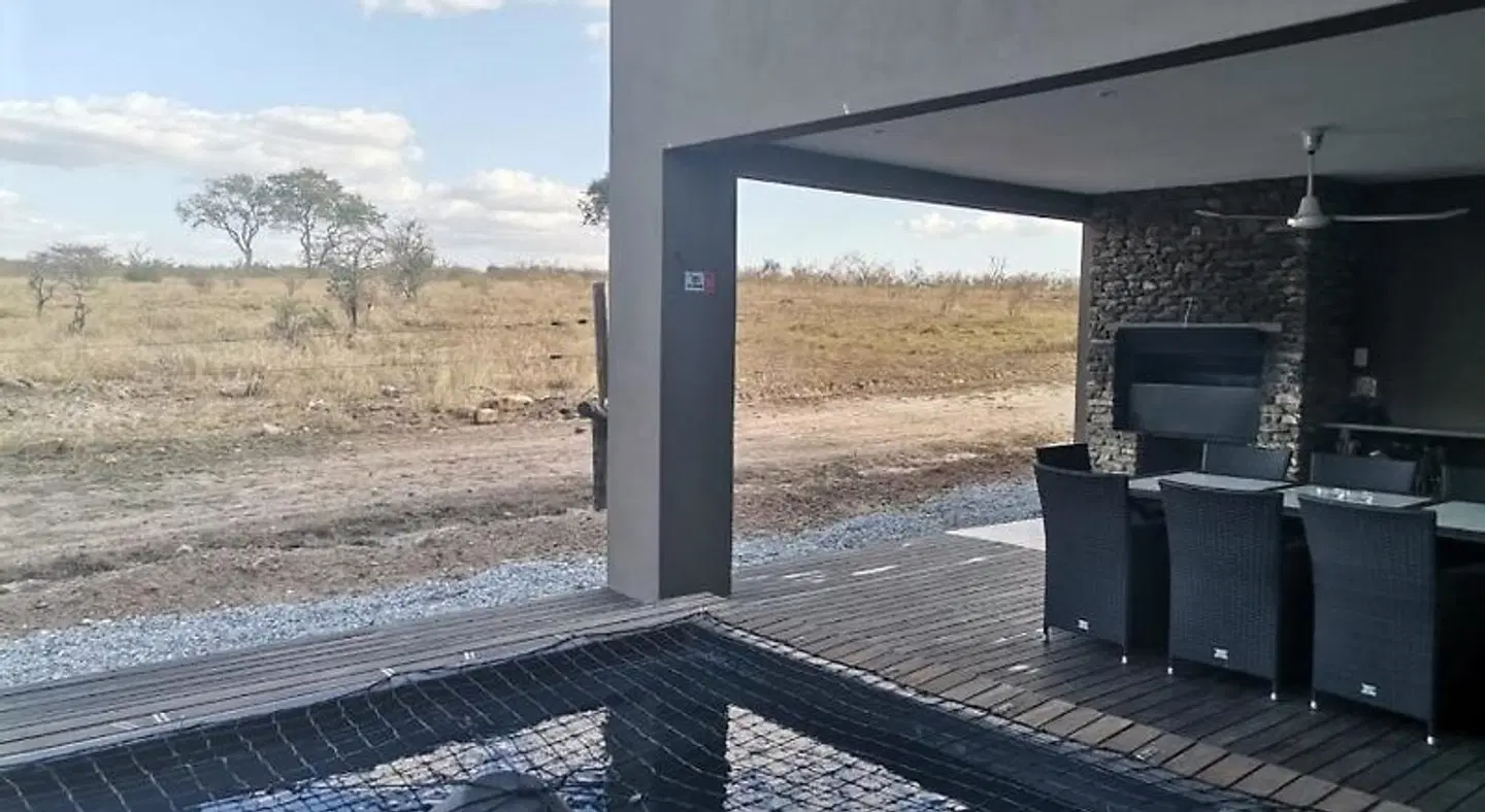 Mjejane Bush Camp Terrasse