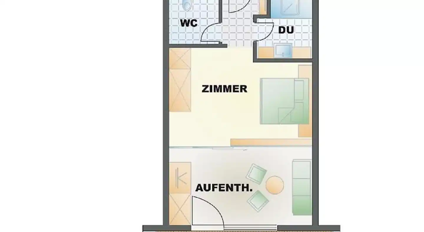 Röck- Pistenhotel Modellaufnahme