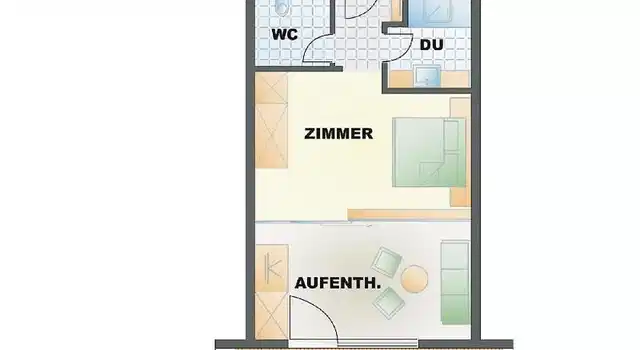 Röck- Pistenhotel Modellaufnahme