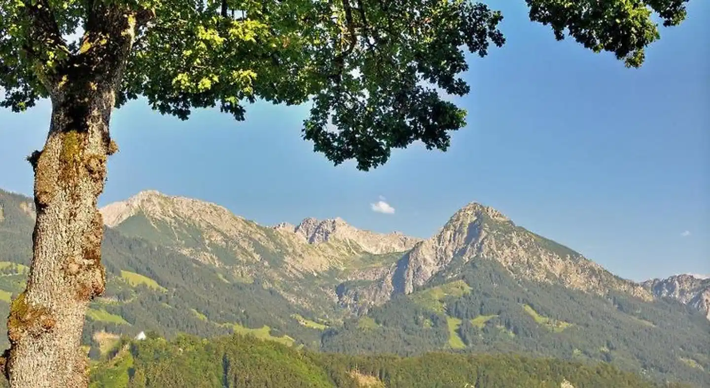 Alpenblick Landschaft