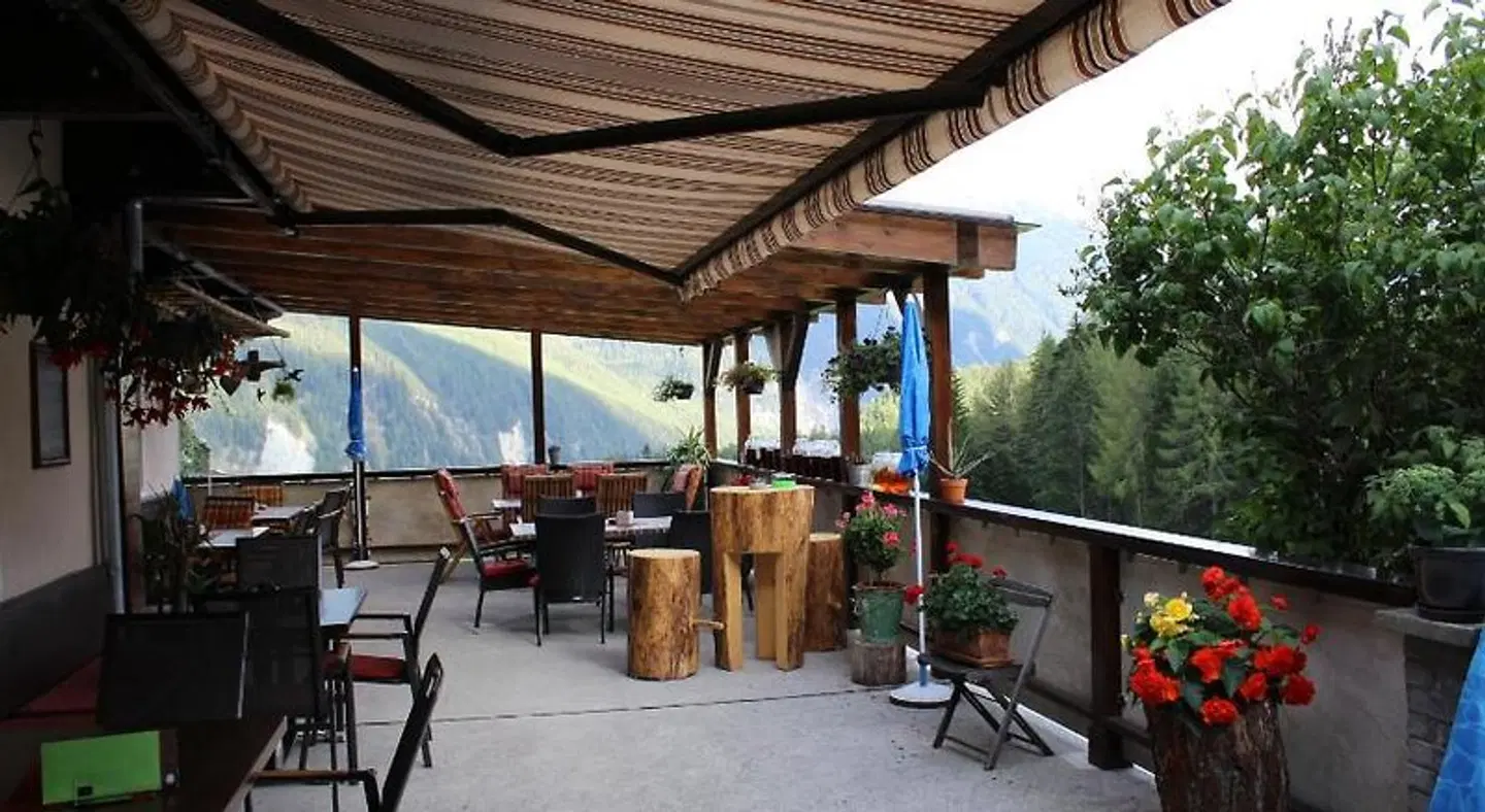 Alpengasthof Köfels Terrasse