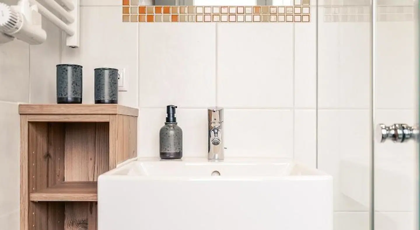 Haus Kristall Badezimmer