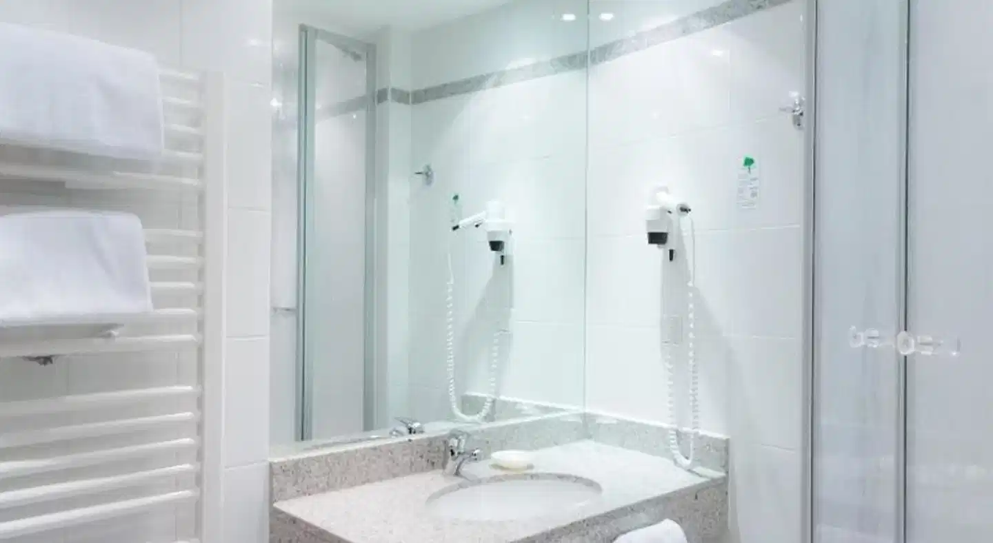 Inselhotel Bruns Badezimmer