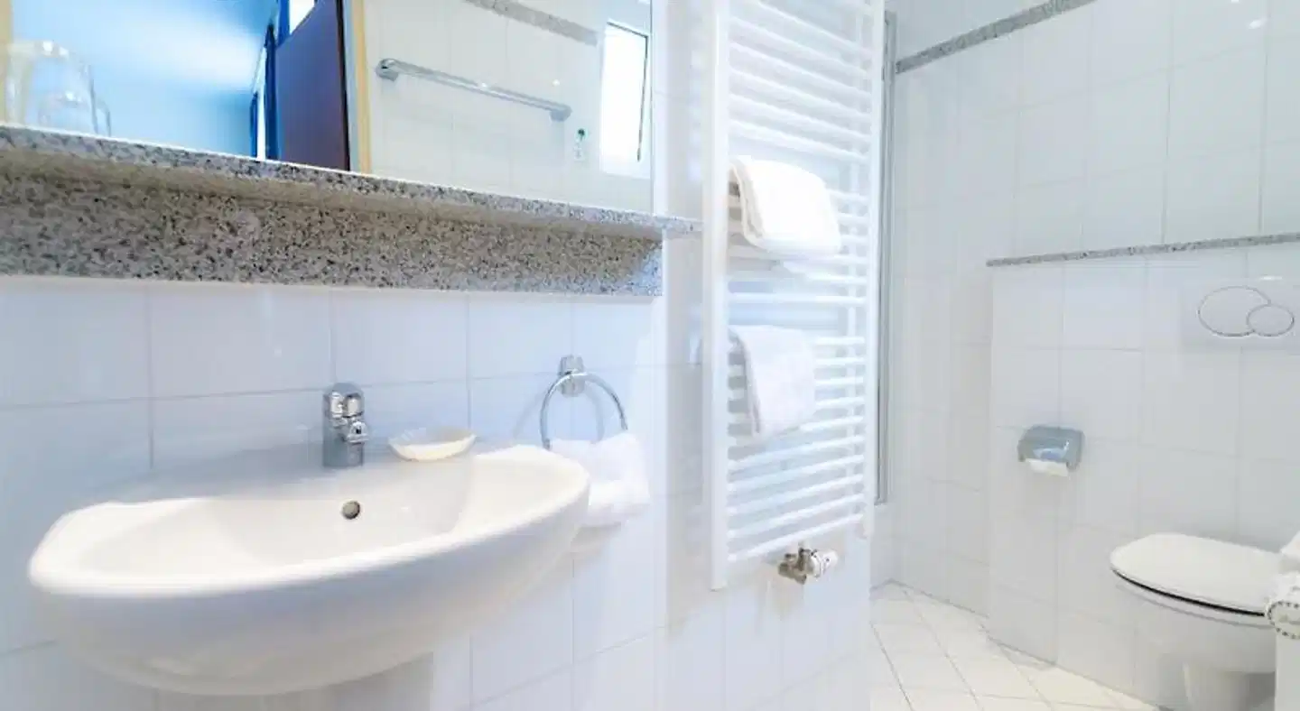 Inselhotel Bruns Badezimmer