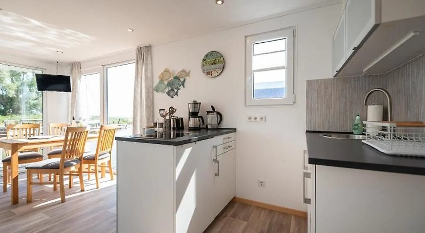 Schwimmende Hauser im BALTIC SEA RESORT Badezimmer