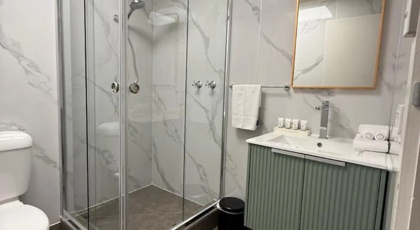 Mid City Motel Warrnambool Badezimmer