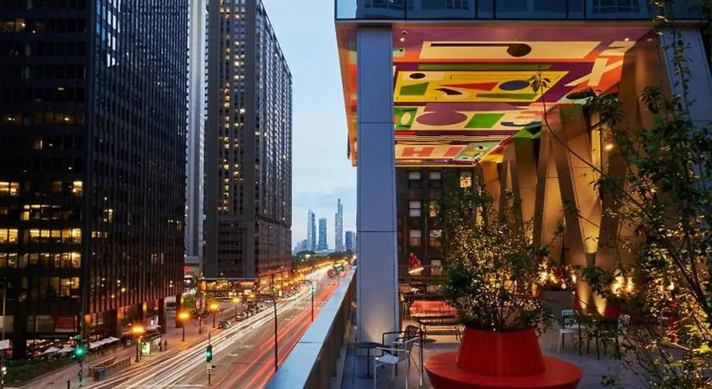 citizenM Chicago Downtown Terrasse