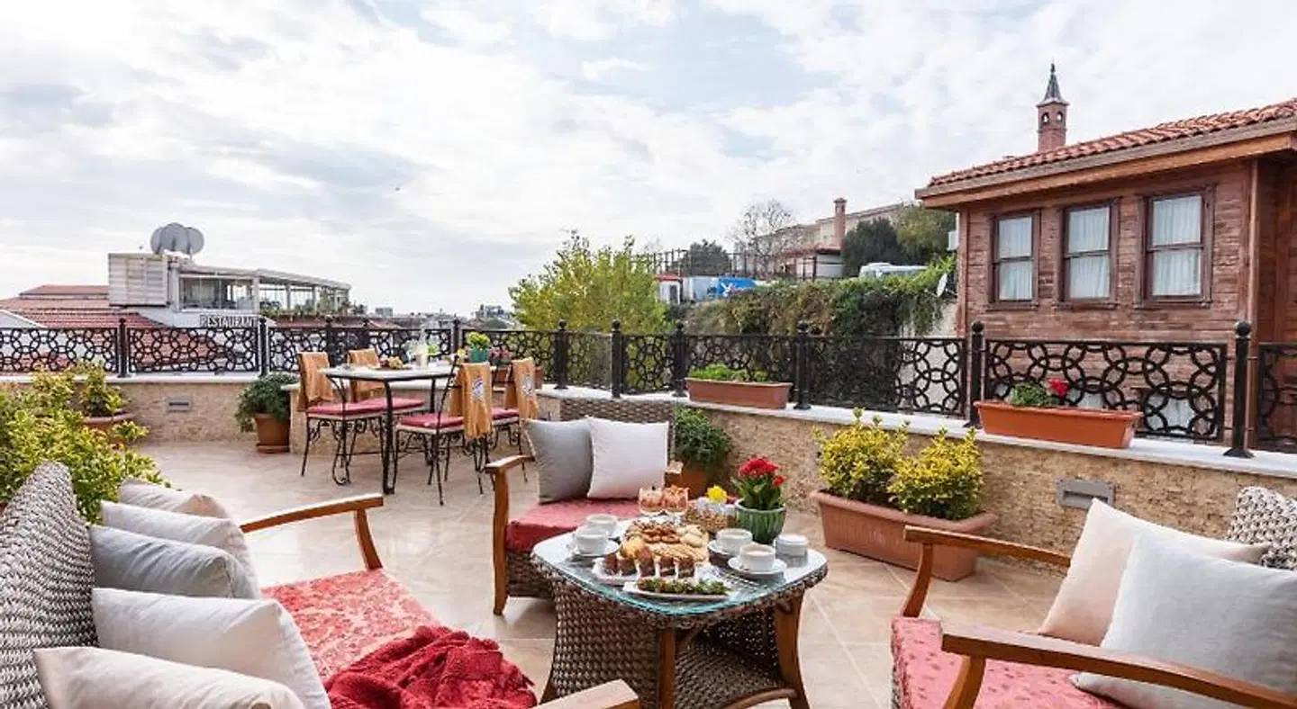 Best Point Hotel Old City Terrasse