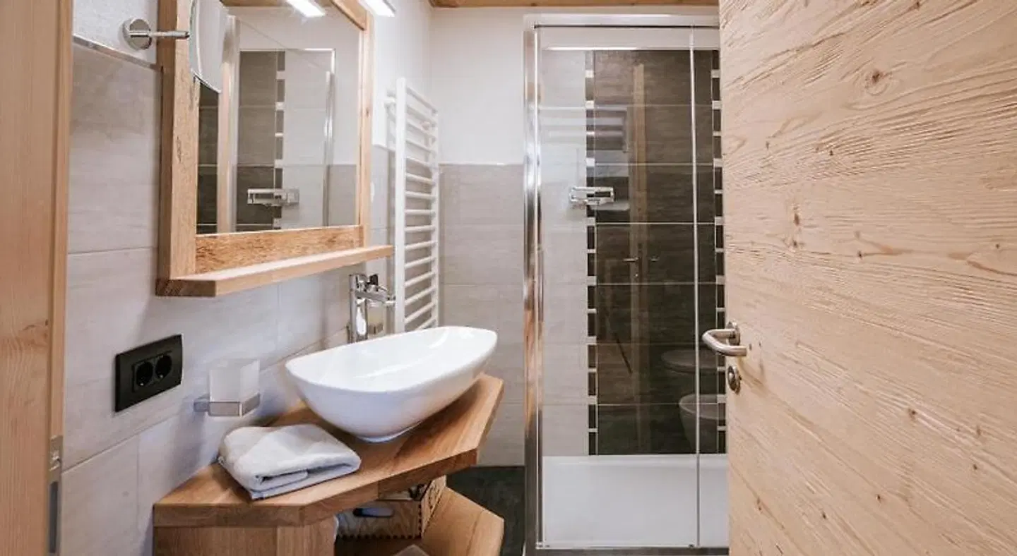 Chalet Mornà Badezimmer