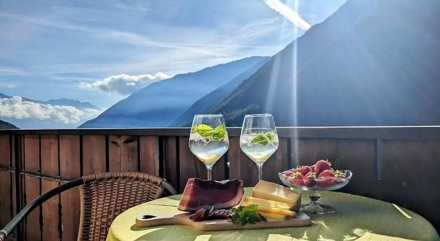 Residence Alpenrose Terrasse