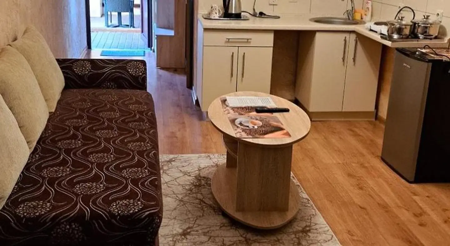 Astra-Poilsis Sventojoje Badezimmer