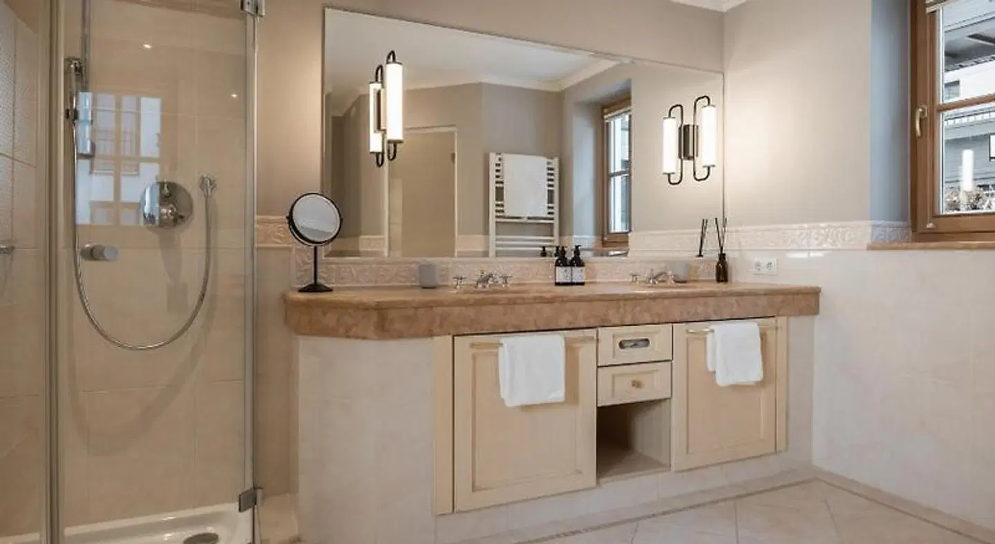 Schlosshotel Fiss Badezimmer