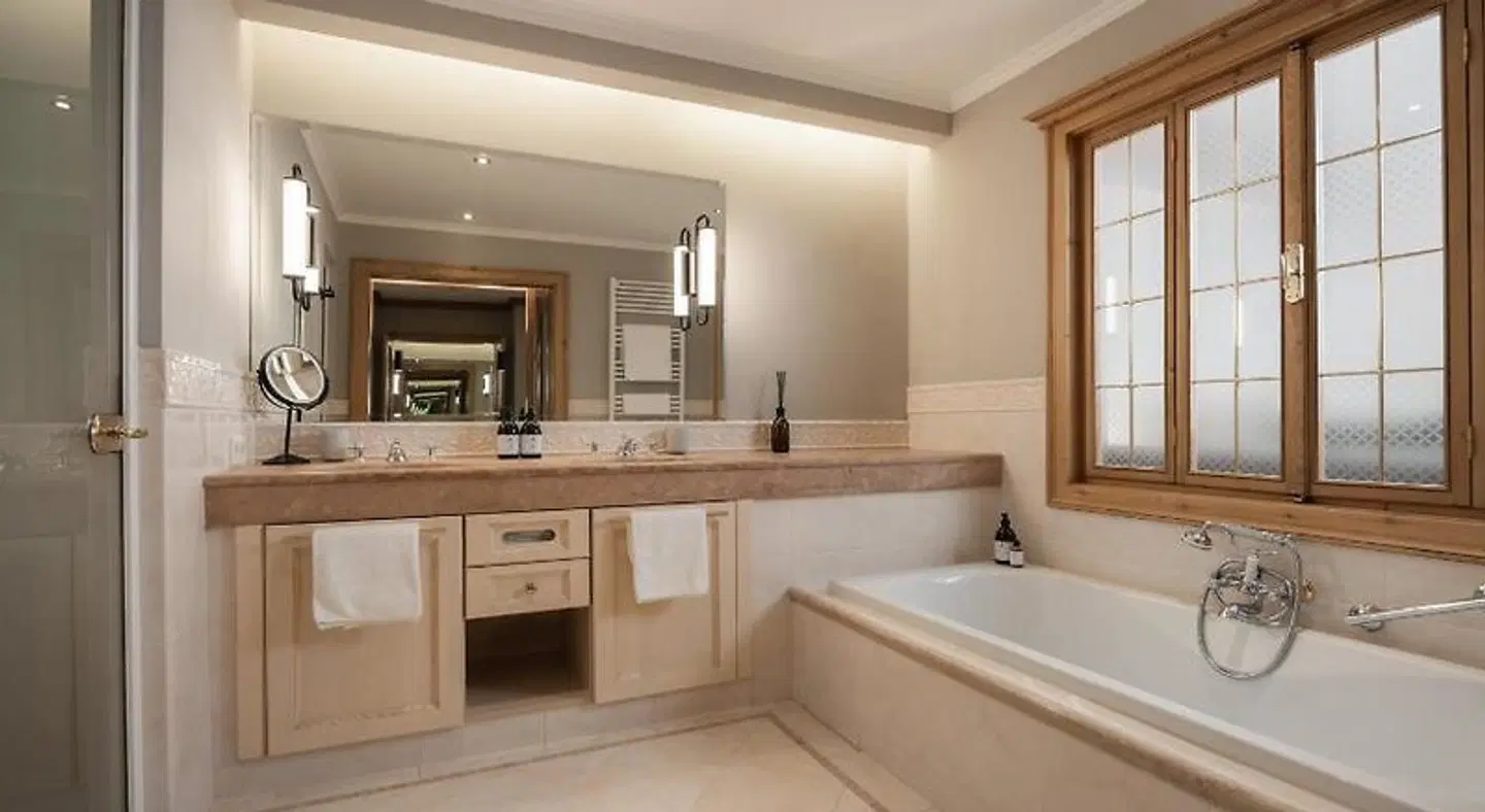 Schlosshotel Fiss Badezimmer