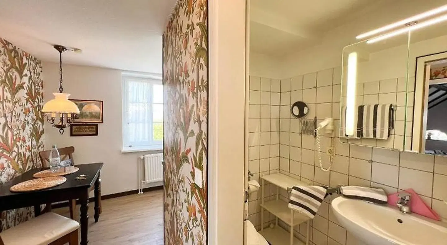 Pension Haus Lassen Badezimmer