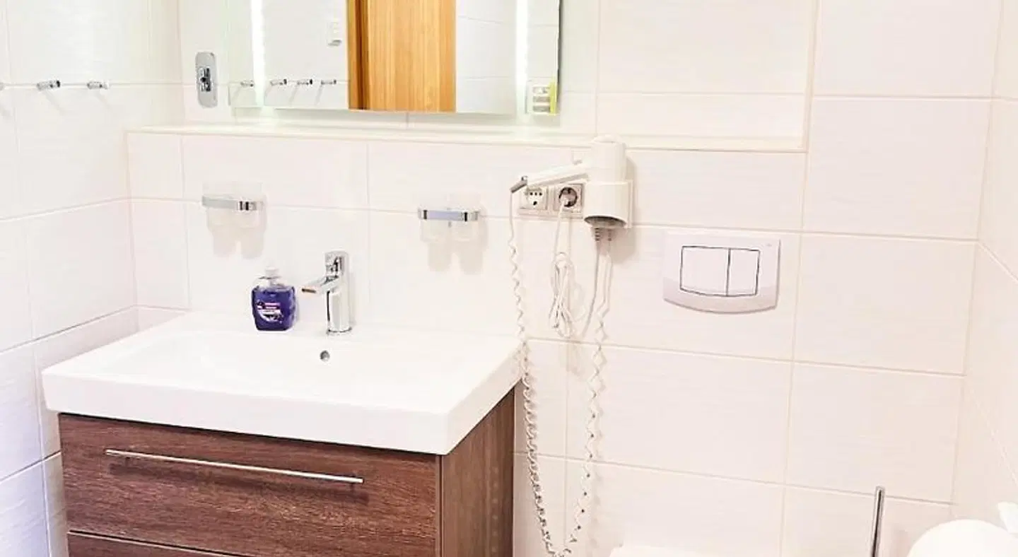 Pension Auszeit Badezimmer