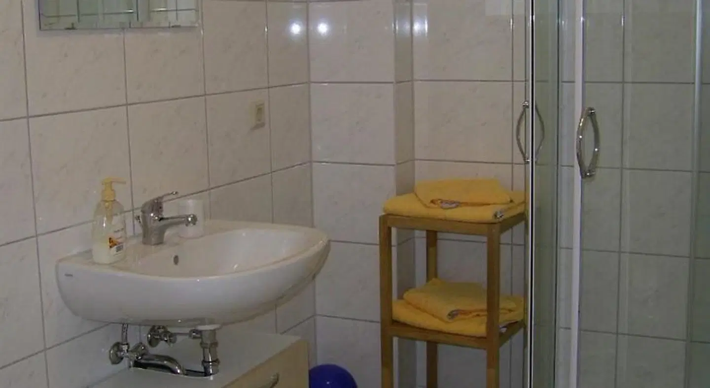 Goldener Anker Badezimmer