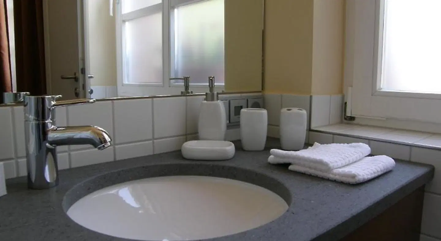 Alte Schule Restaurant & Hotel Badezimmer