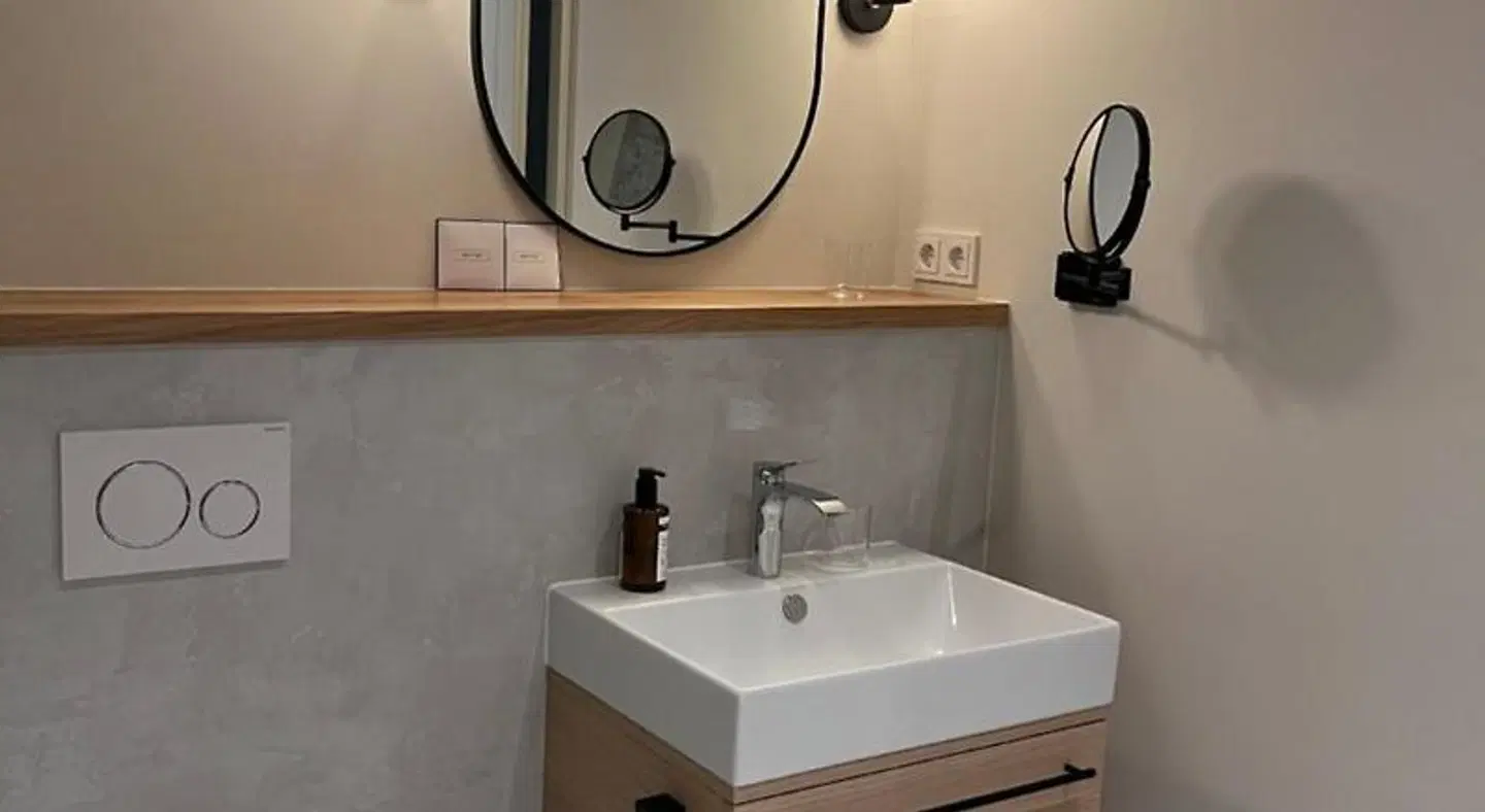 Alte Backerei Konigstein Aparthotel und Cafe Badezimmer